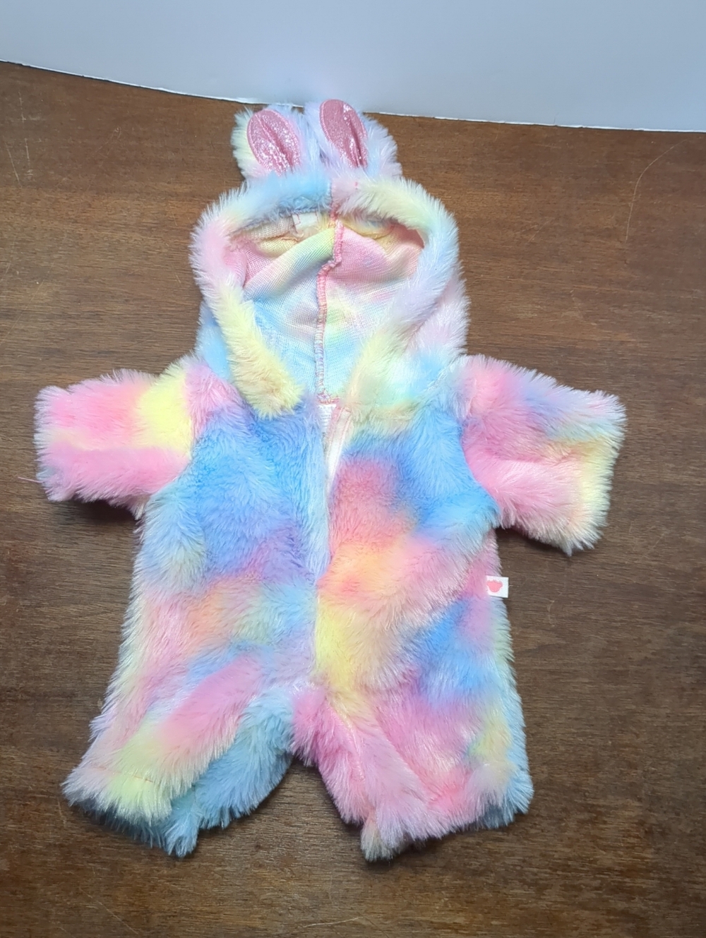 Build A Bear Bunny  Costume  Pastel Colors Shiney Ears